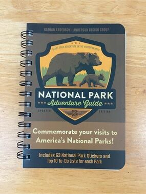 National Park Adventure Guide Spiral Notebook